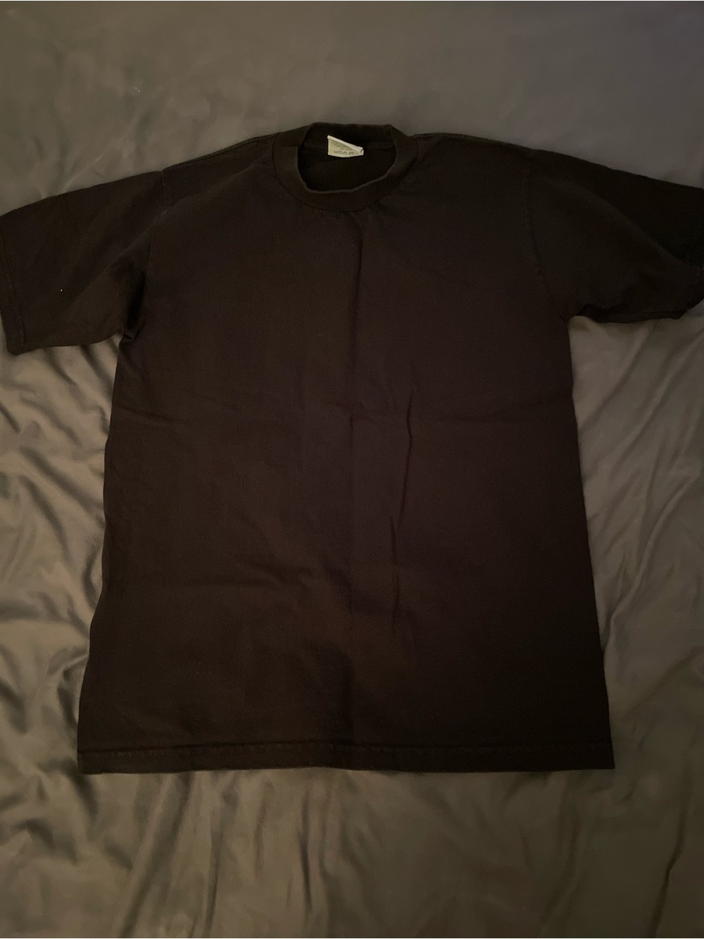 Classic Men's Pro Club Crew Neck T-Shirt - Black